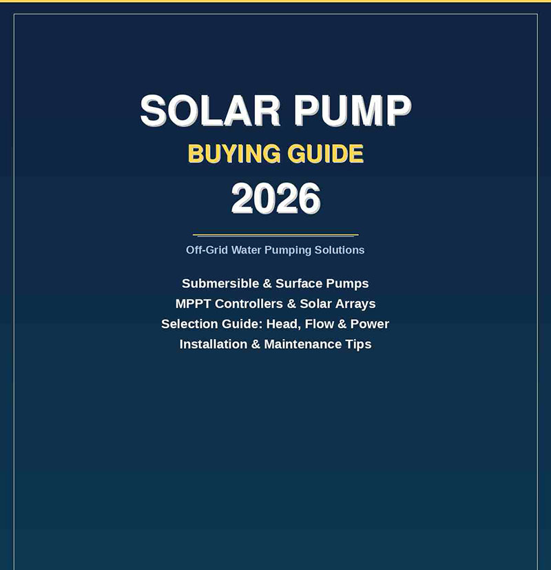 Köpguide för solpump 2026