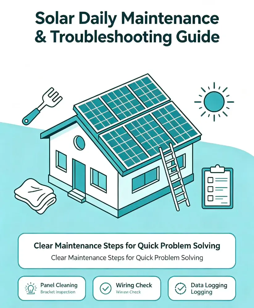 Solar Pump Underhåll & Felsökning Guide