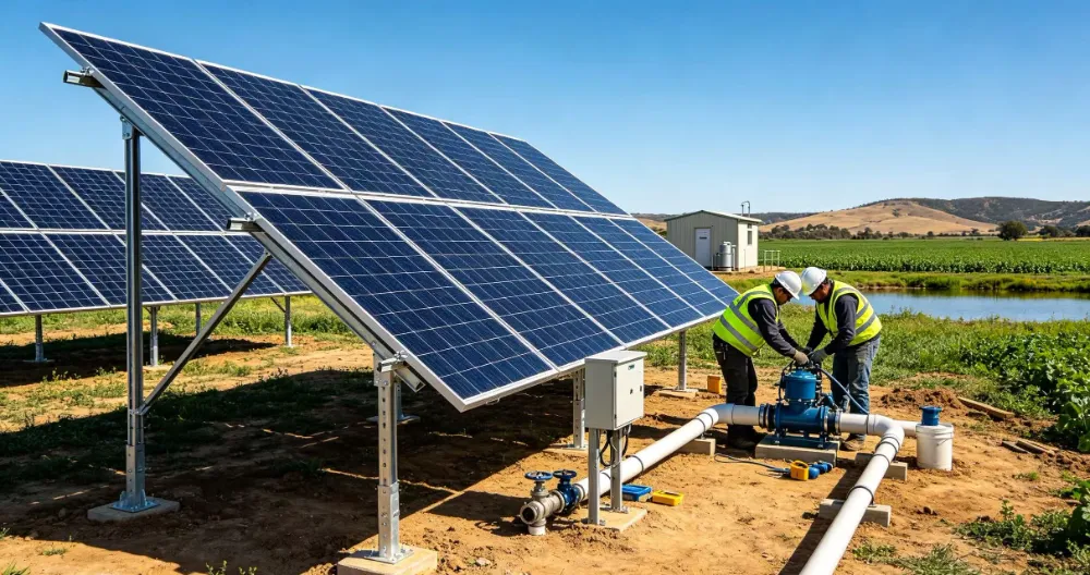 Installationsguide för solvattenpump: steg-för-steg installation och driftsättning (2026)