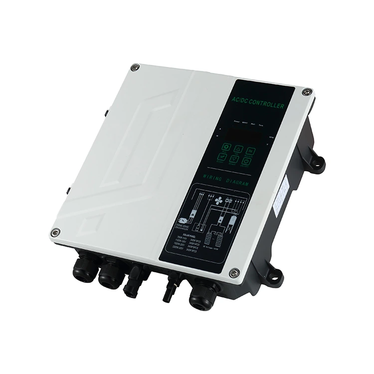Hybridborstlös perifer solvattenpump